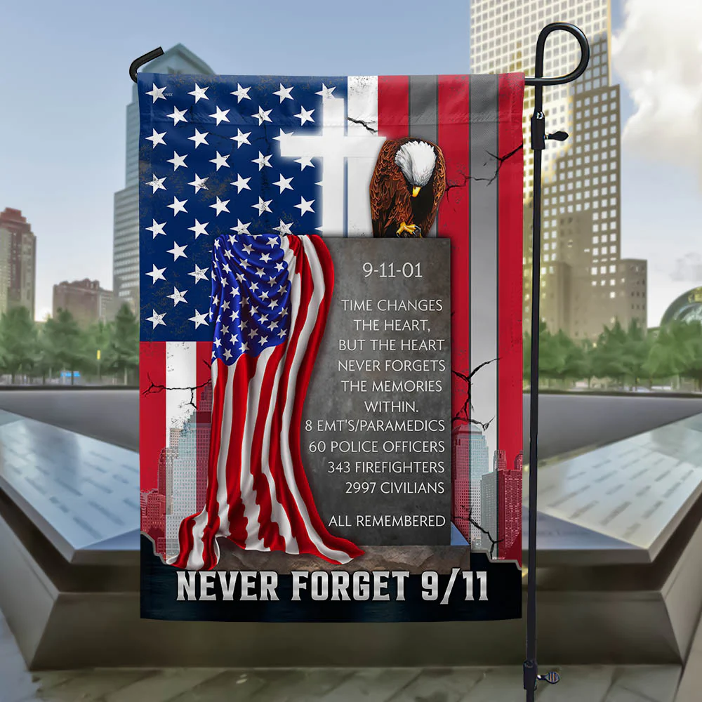 Memorial Day Never Forget 911 Flag September 11 Memorial American Flag