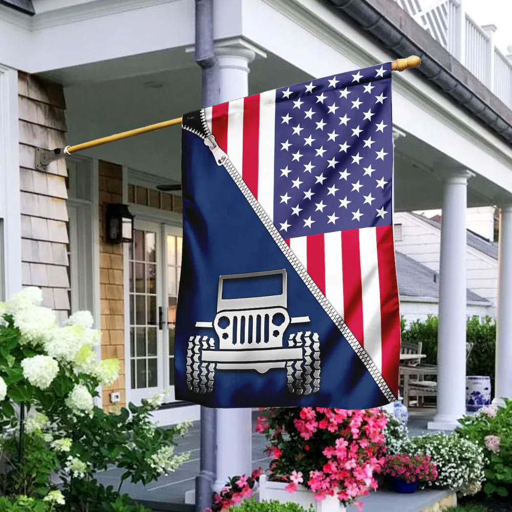 Jeep American Flag