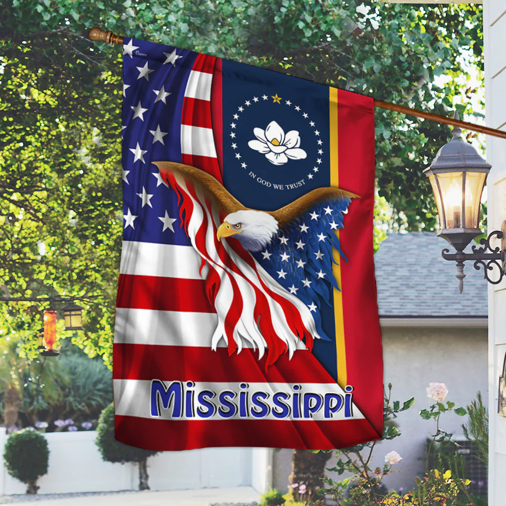 Mississippi Eagle Flag MLH1774Fv6