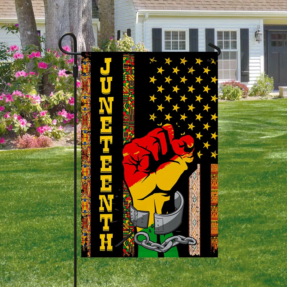 Juneteenth Black African American Flag