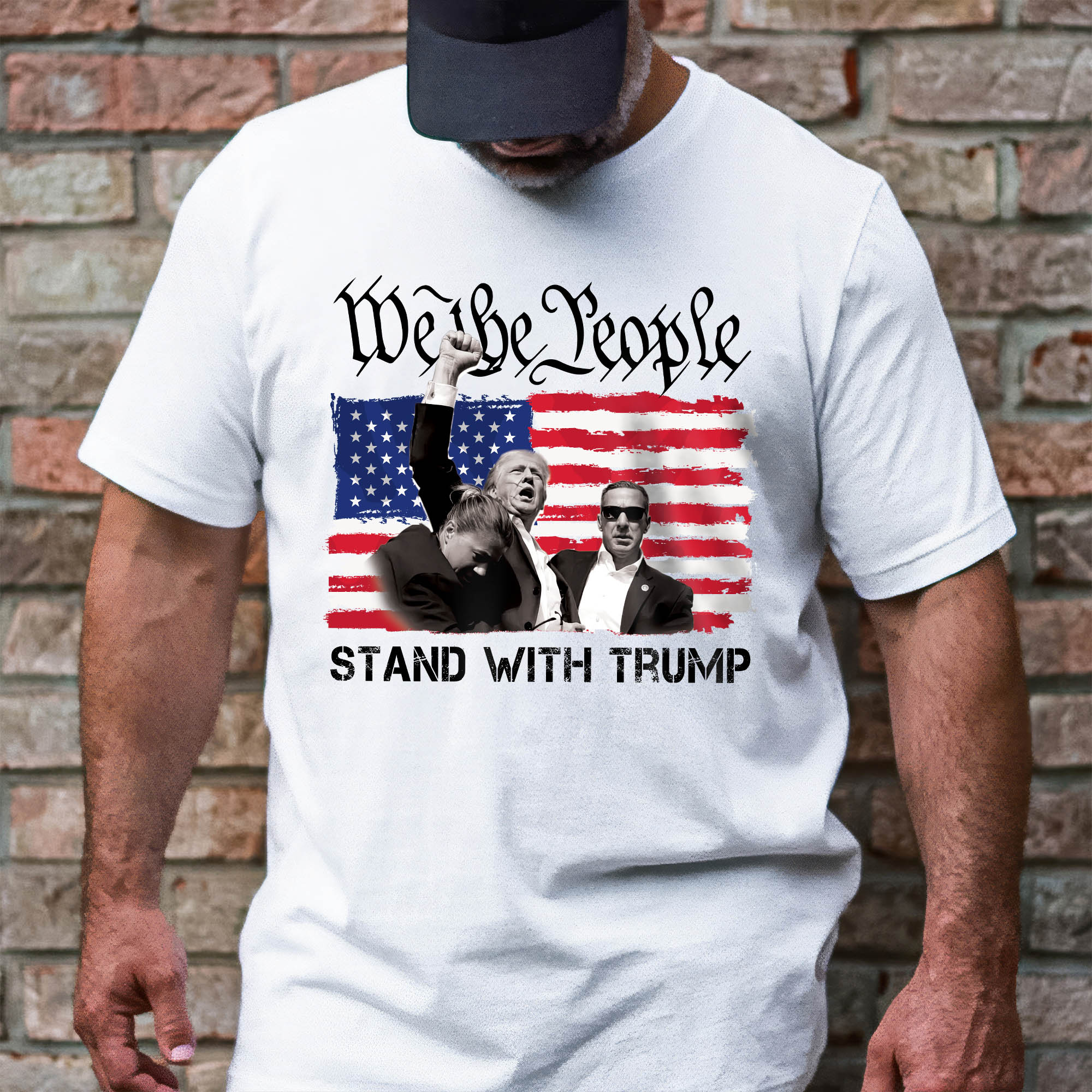 Trump Shirt Stand With Trump We The People T-Shirt