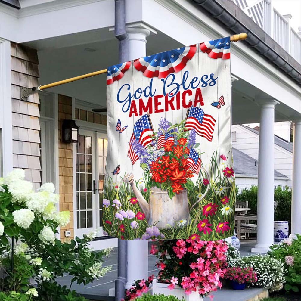 Bimipi American Flag - God Bless America 4th of july Patriotic Flag