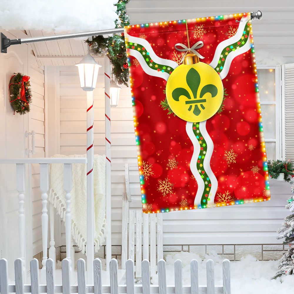 St. Louis Missouri State Christmas Flag