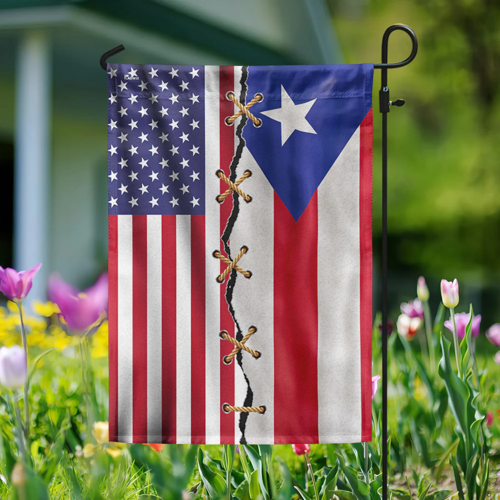 Puerto Rico American Flags Patriot America Puerto Rican Flag