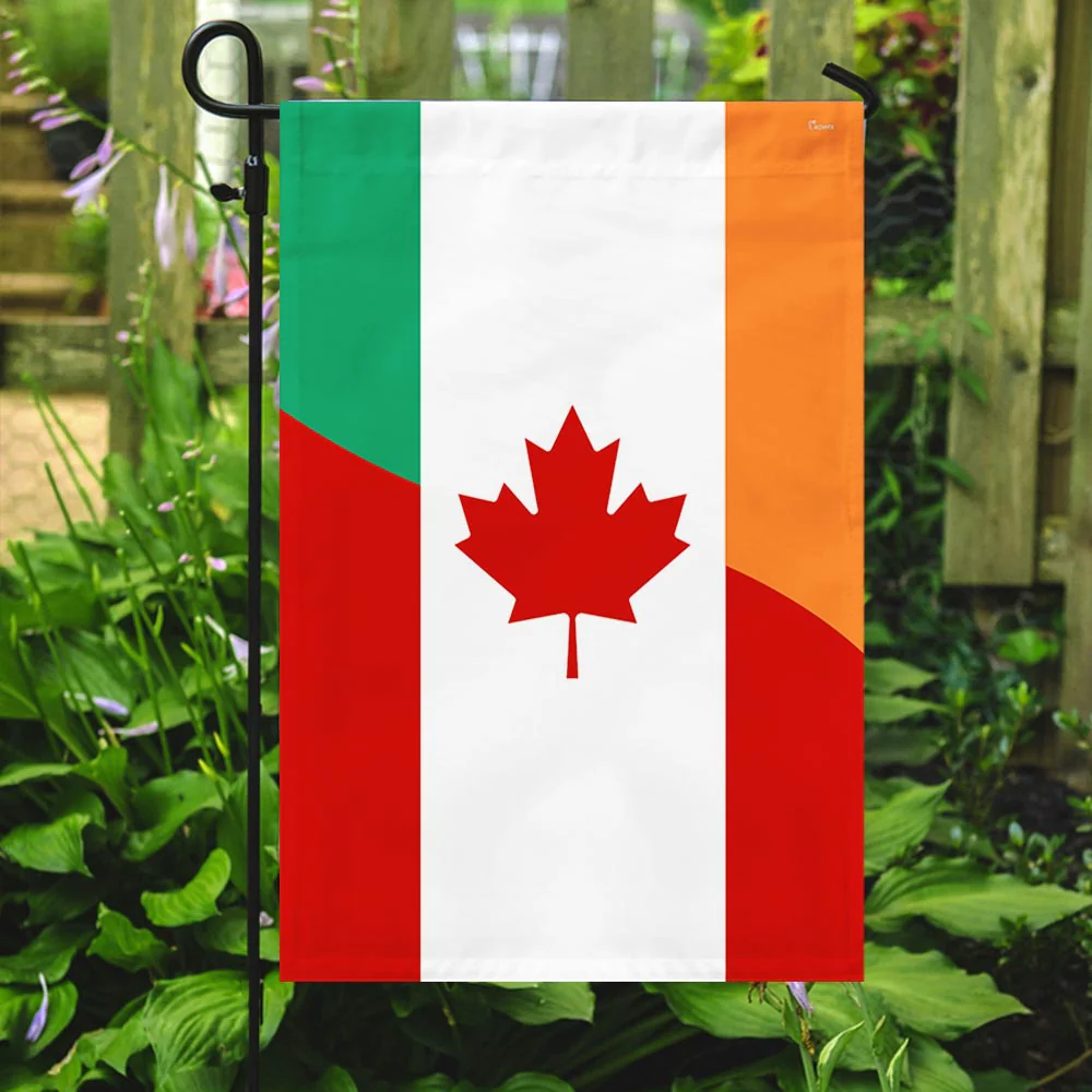 Ireland Irish And Canada Flag