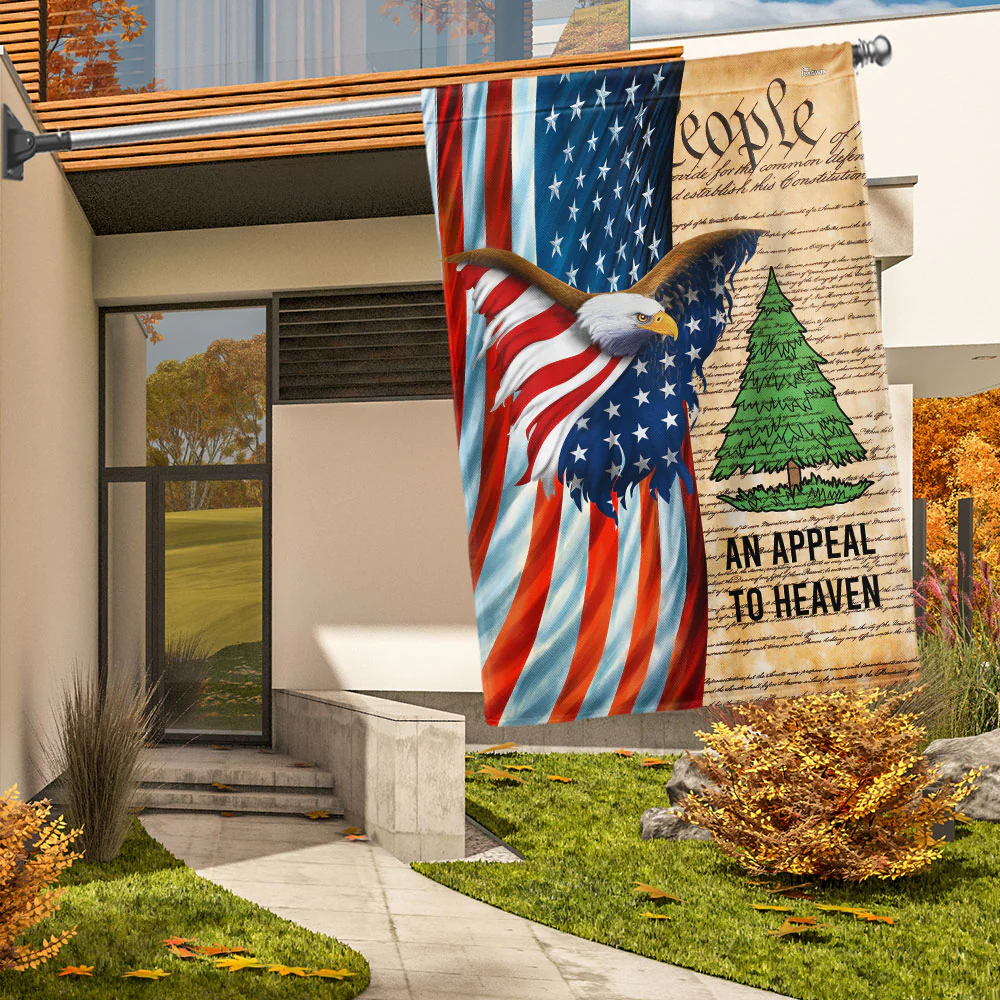 Bimipi American Flag - An Appeal To Heaven We The People Pine Tree American Flag