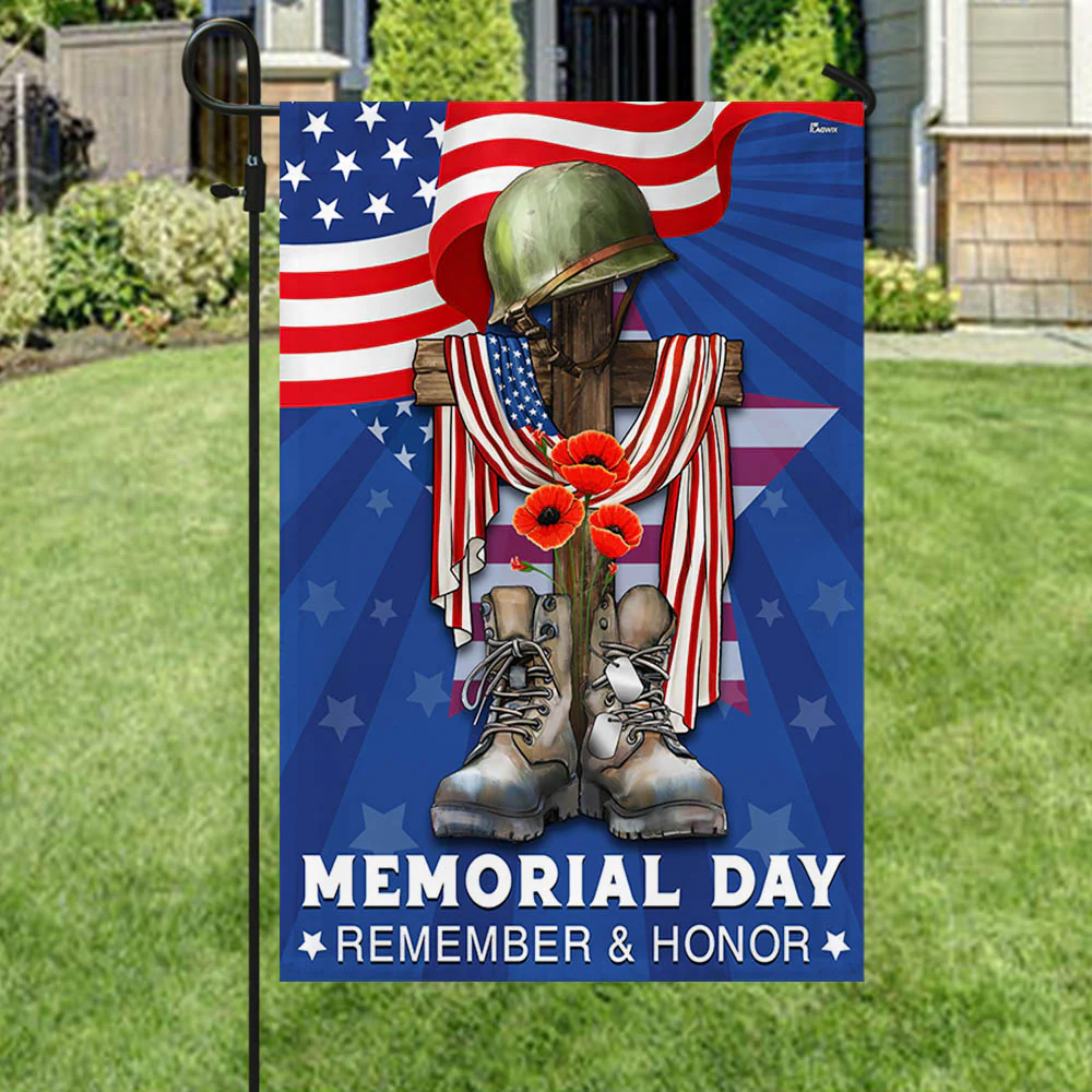 Bimipi Memorial Day Veteran Flag Remember and Honor Patriotic Veterans Day American Flag
