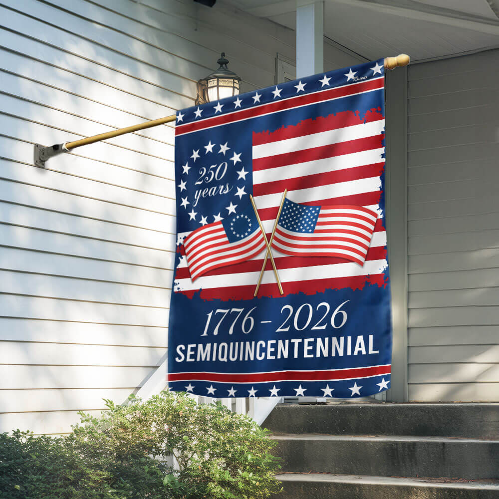 Bimipi American Flag - America 250th Anniversary Semiquincentennial Decorative Flag - 3-Day Shipping
