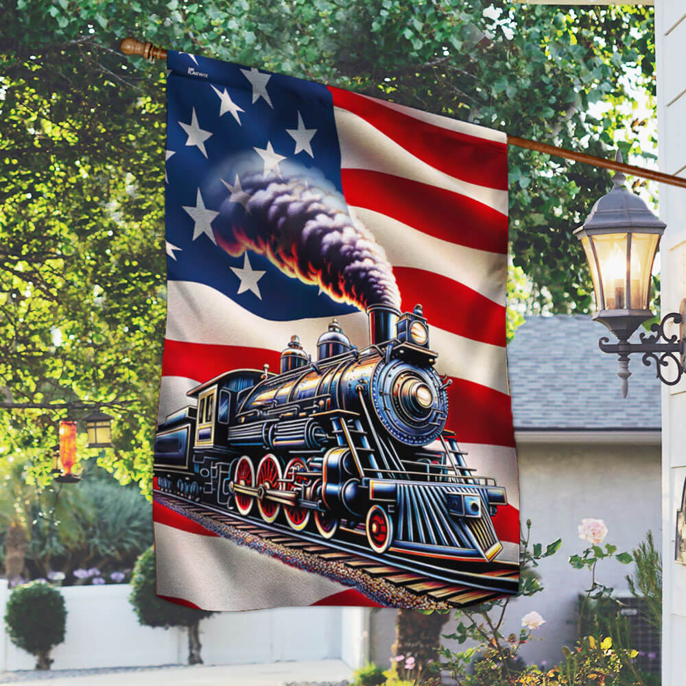 Bimipi  Train American Flag