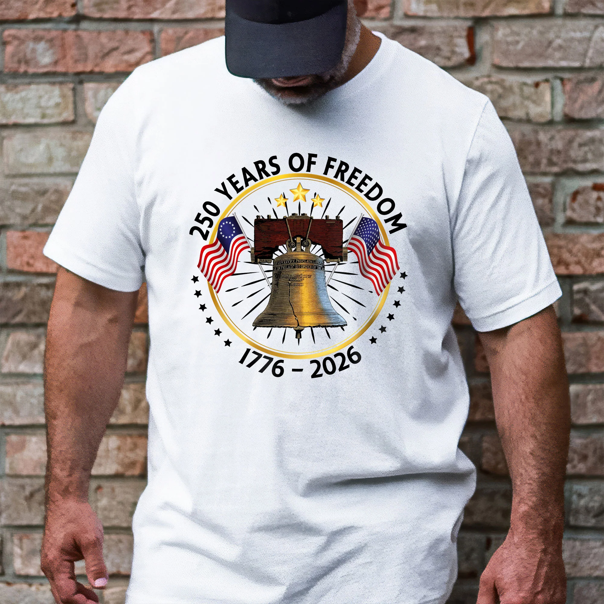 250 Years of Freedom T-shirt | 250th Anniversary with Liberty Shirt