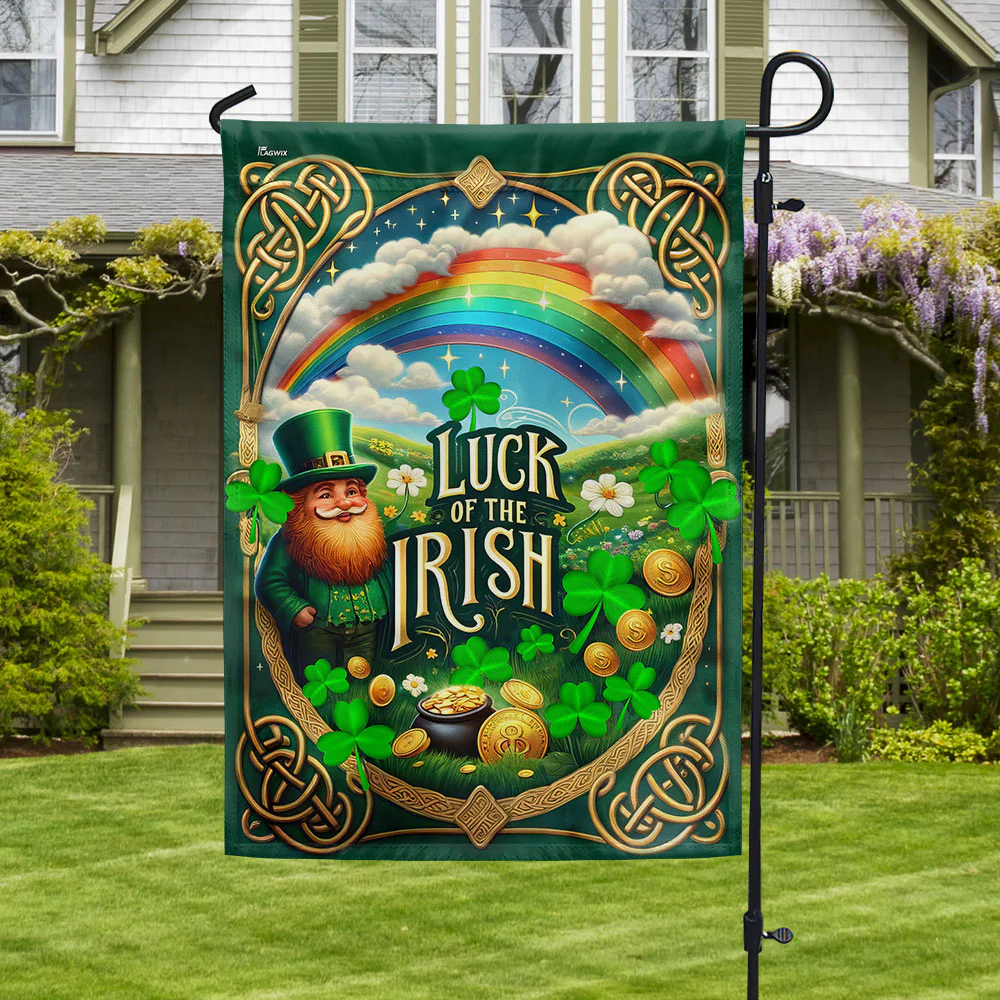 Bimipi  Saint Patrick's Day Luck Of The Irish Flag