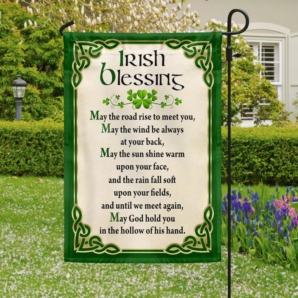St Patrick's Flag Irish Blessing QuoteTQN833F