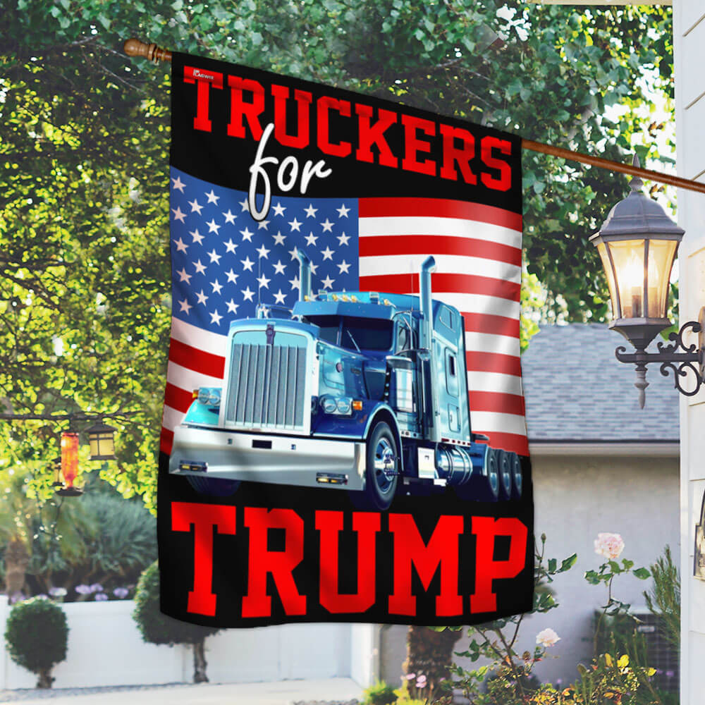 Bimipi Truckers For Trump American Flag