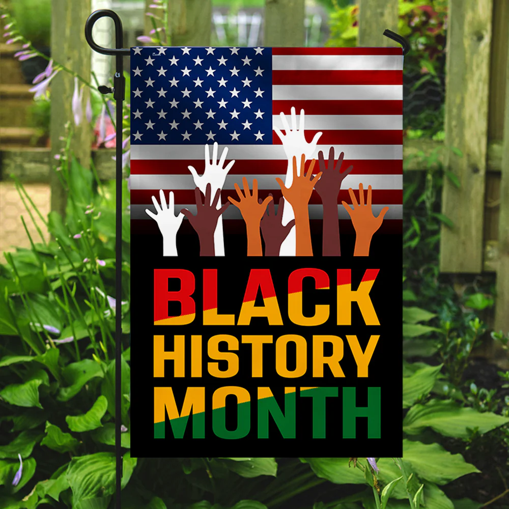 American Flag Black History Month