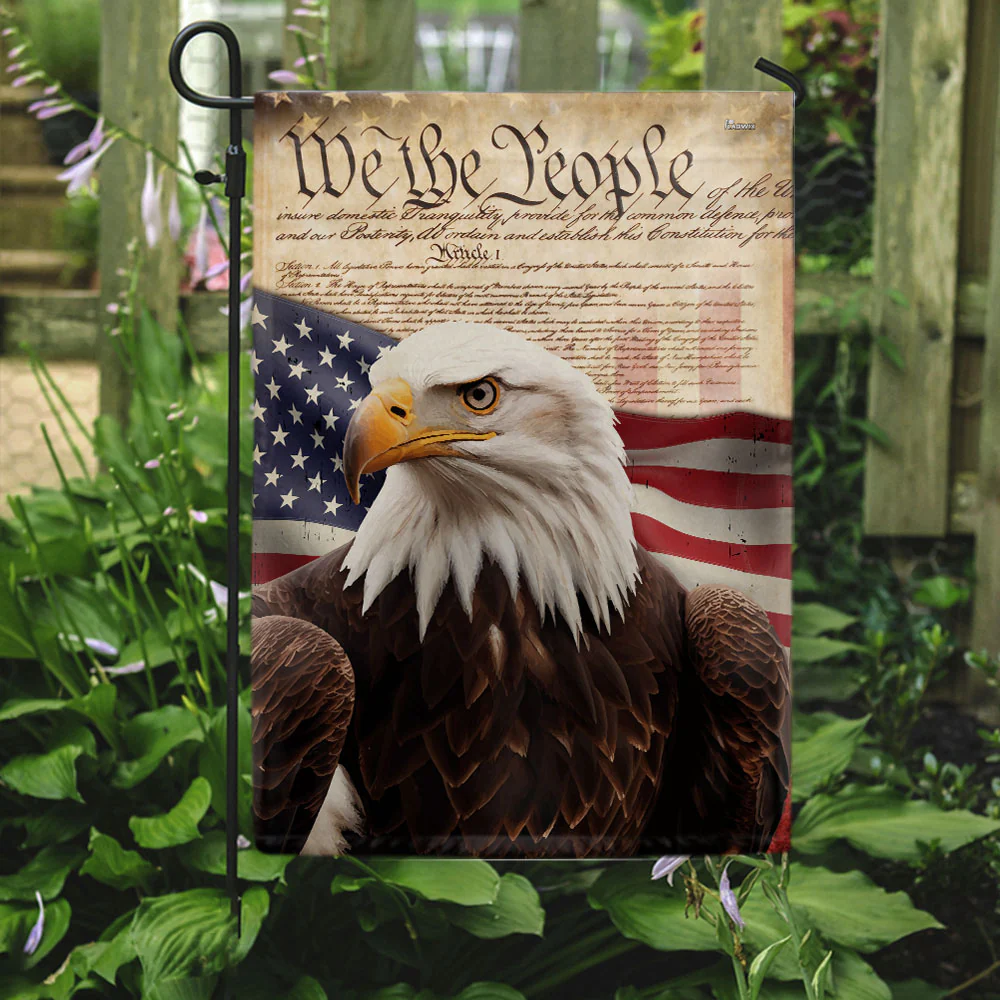 Bimipi American Flag - Patriotic Eagle, We the People, Veterans Day Flag, American Flag