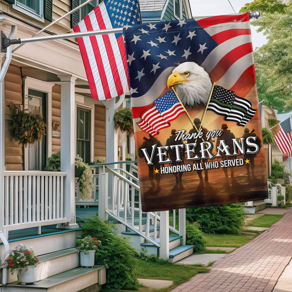 Memorial Day Thank You Veterans American Eagle Flag Patriotic Veterans Day Memorial American Flag