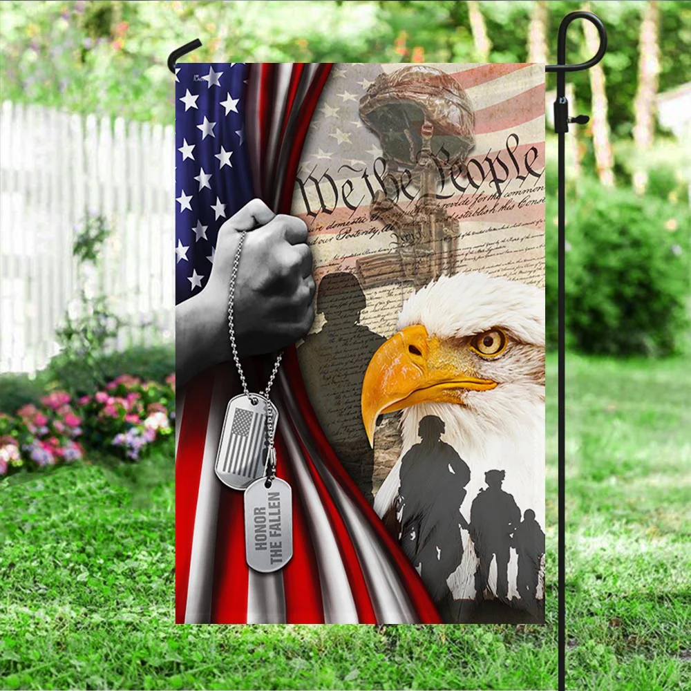 Bimipi American Flag - American Patriot, We The People, U.S. Veteran American Eagle Flag
