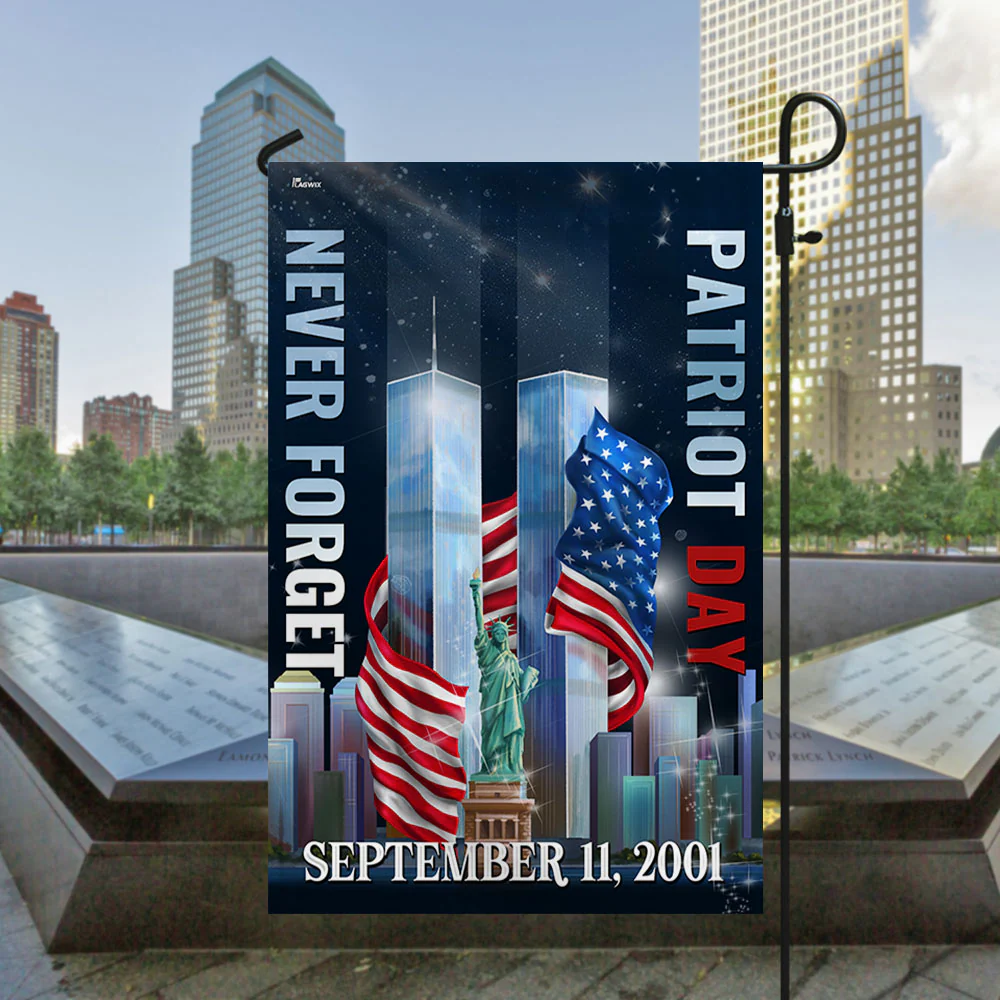Never Forget 911 Patriot Day September 11th 2001 American Flag
