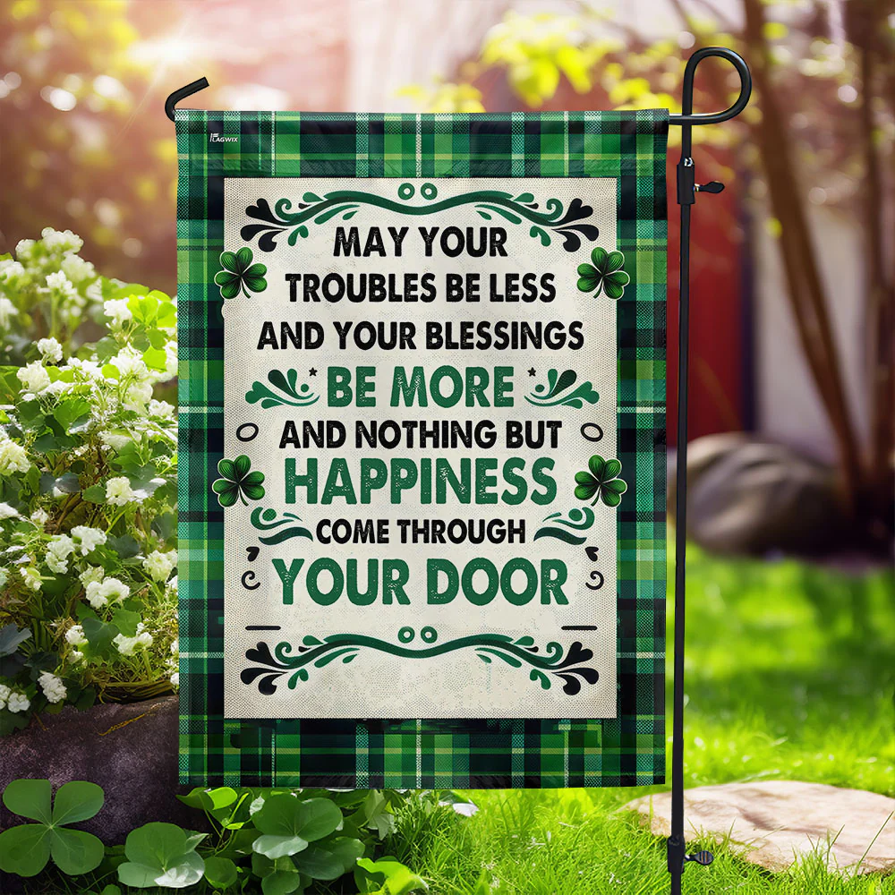 Bimipi  Irish Blessing St Patrick's Day Flag