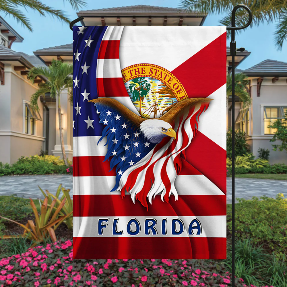 Florida Eagle Flag MLH1774Fv26
