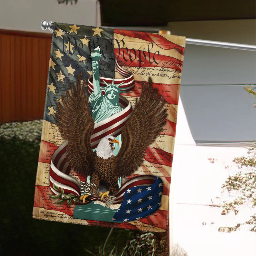 Bimipi American Flag - 4th of july Independence Day We The People American Flag