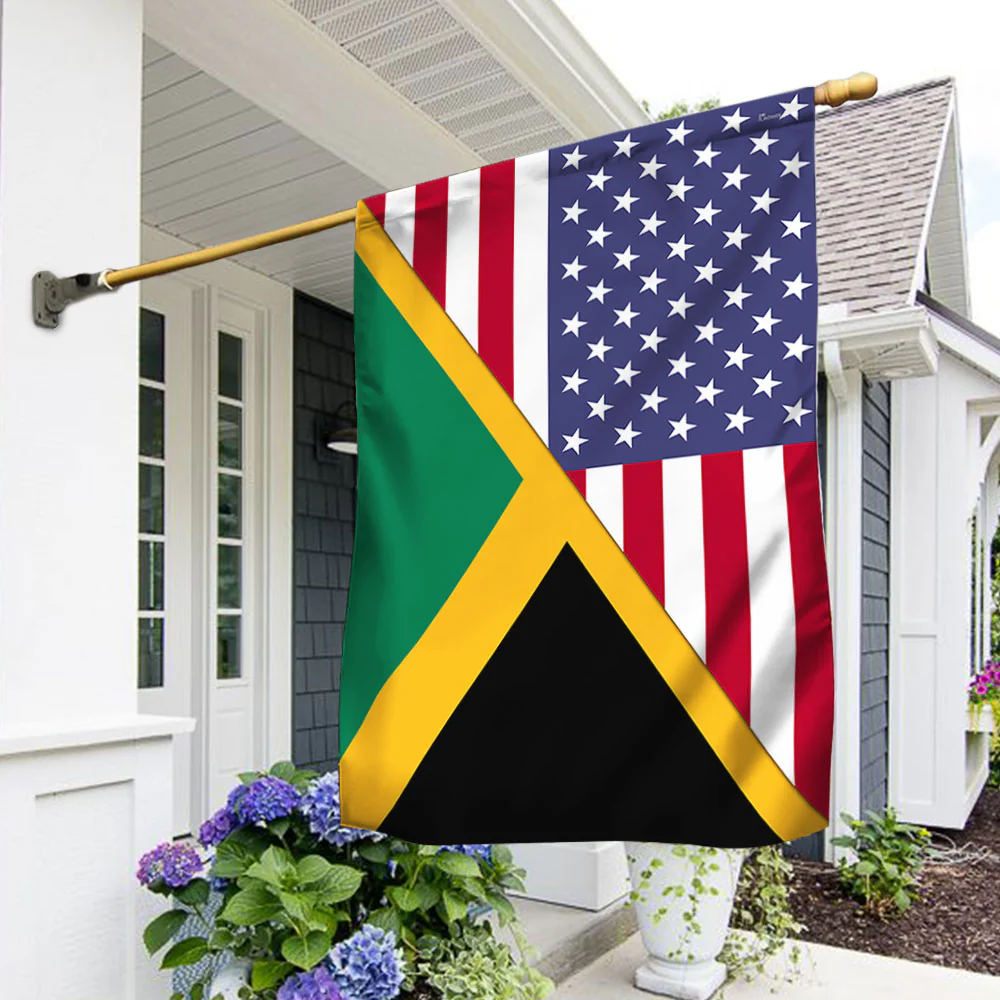 Jamaica Flag Jamaican American Flag
