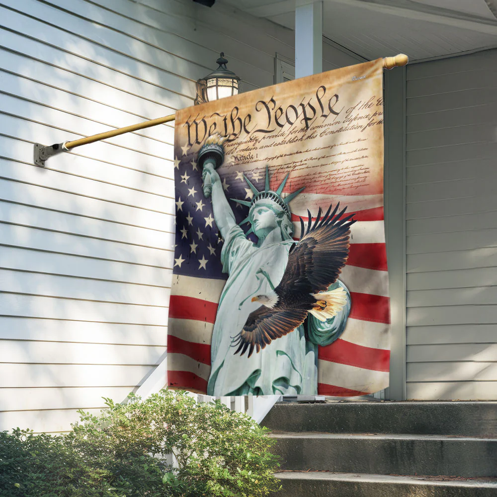 Bimipi American Flag - We The People Patriotic Eagle 4th of july American Flag