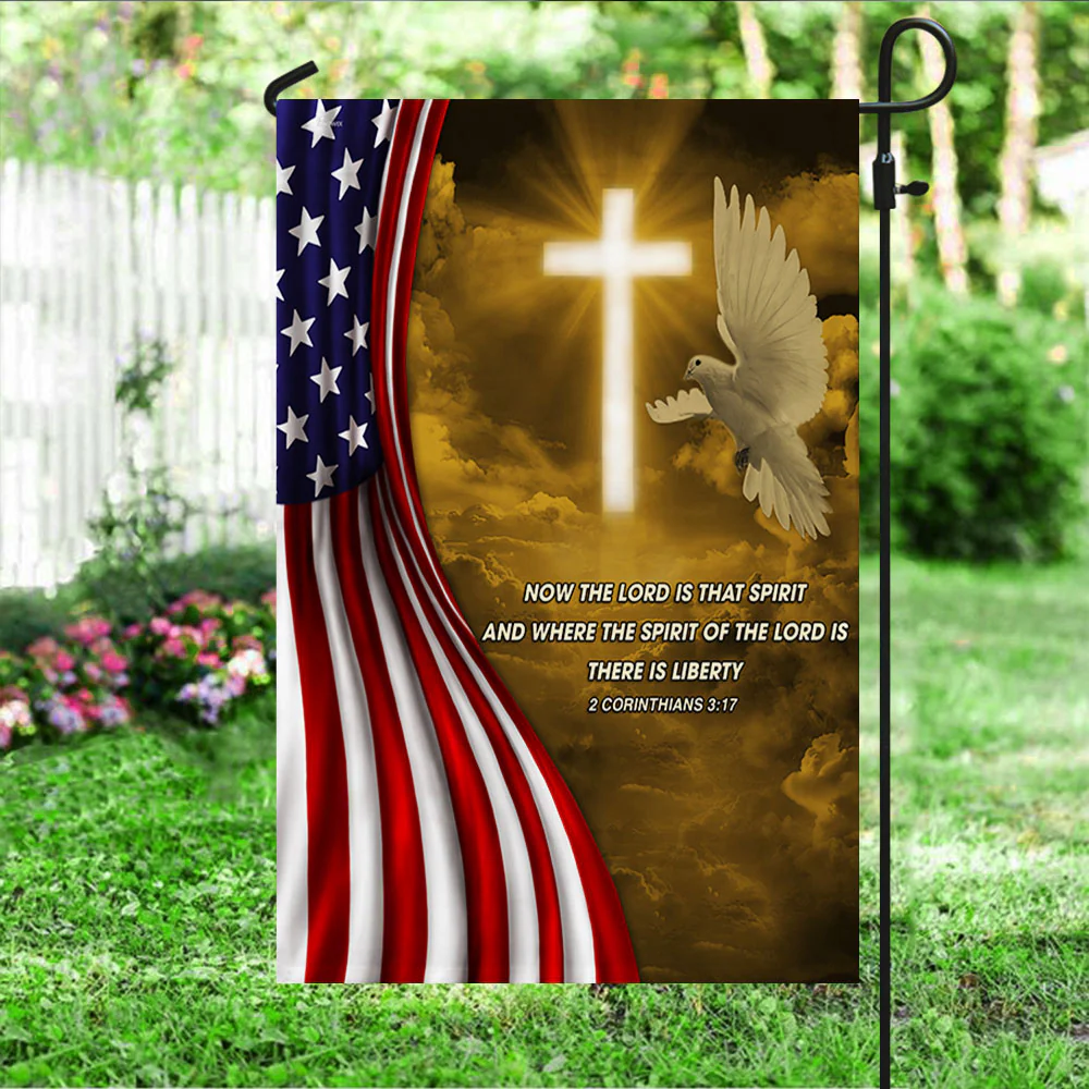 Jesus Flag Holy Spirit Liberty American Flag