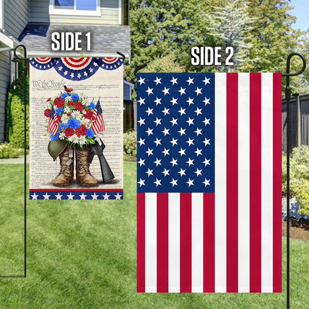 Bimipi American Flag - We The People American Veteran Memorial Happy 4th Of july Flag