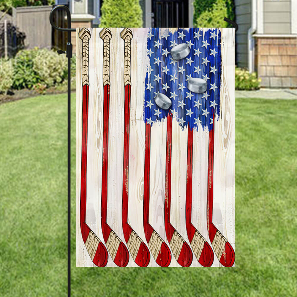 Hockey, Ice Hockey American Flag