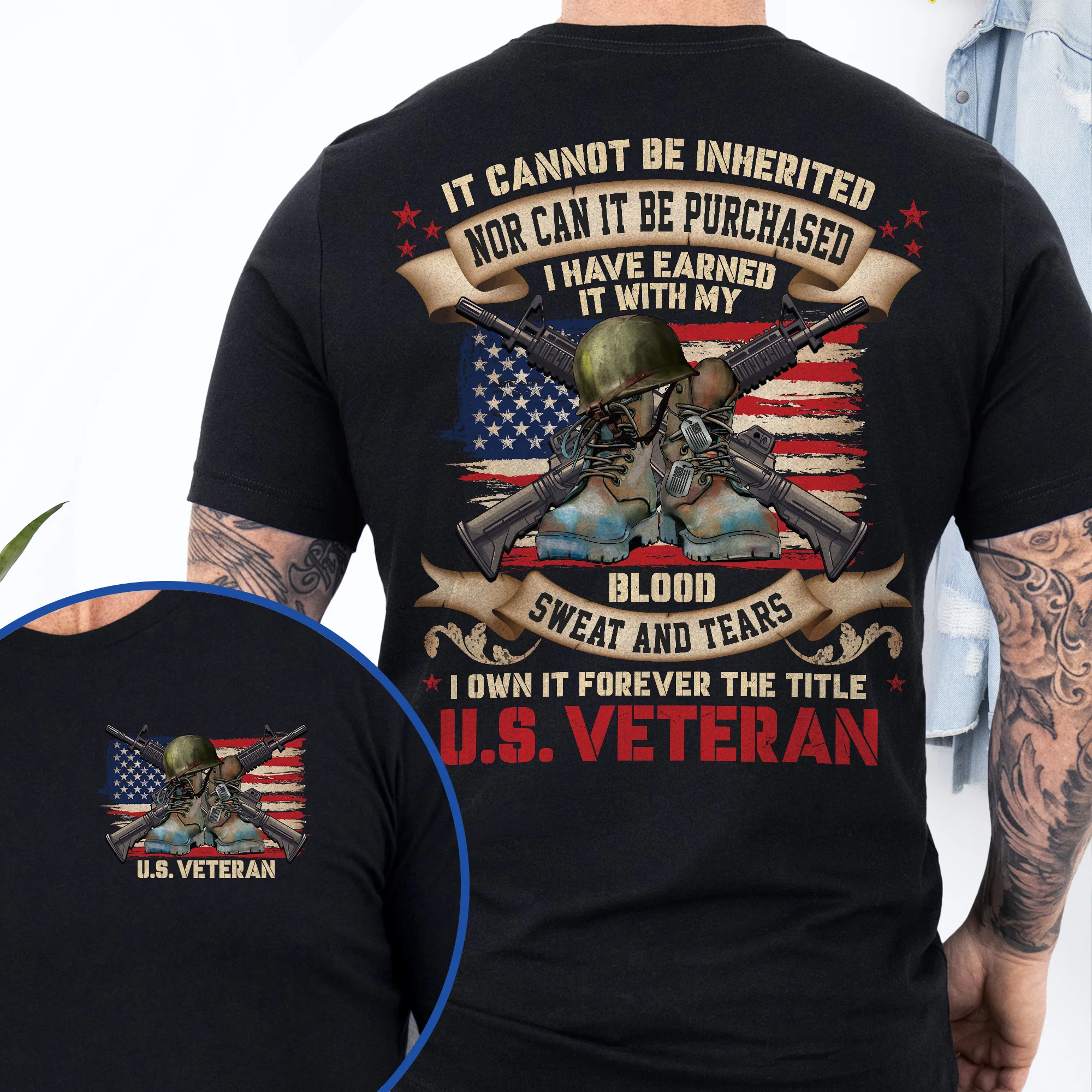 T-Shirt for Veterans Day, I Own It Forever The Title U.S. Veteran T-Shirt