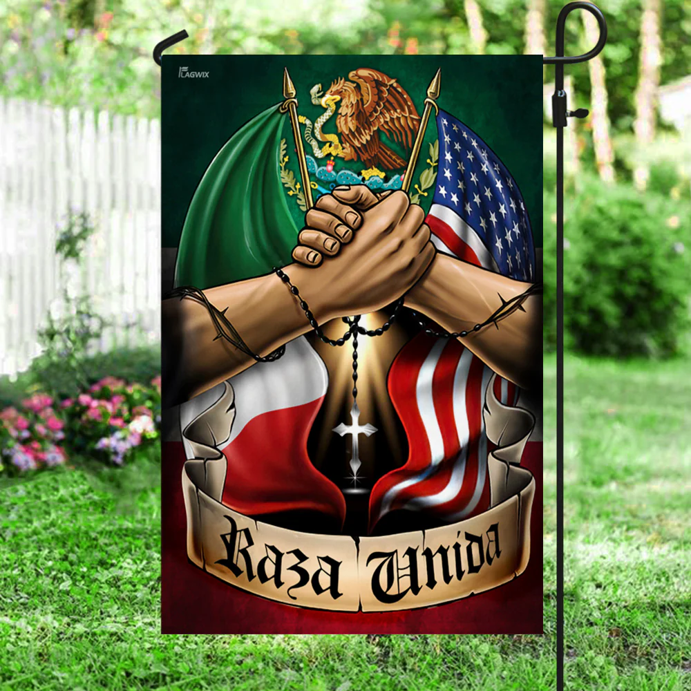 Mexico American Flag THN2179Fv1