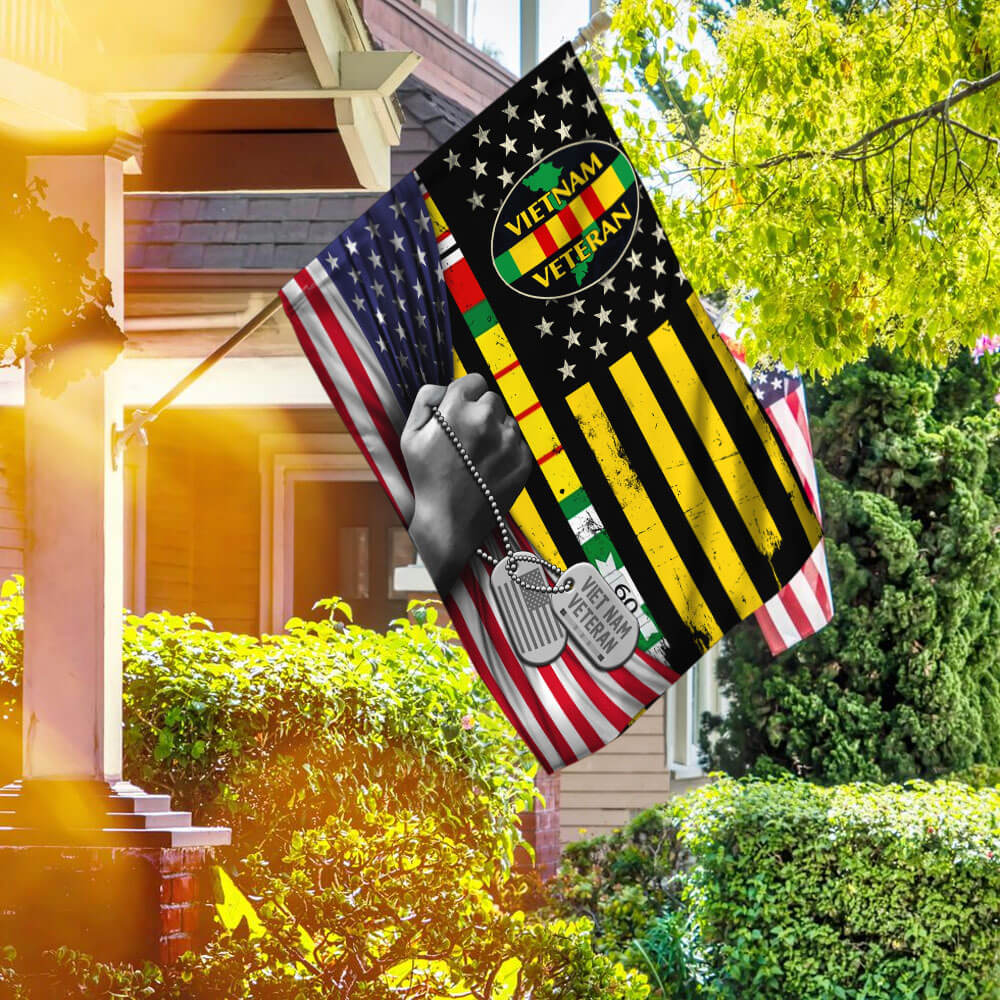 Vietnam Veteran American Flag, Veterans Day Flag