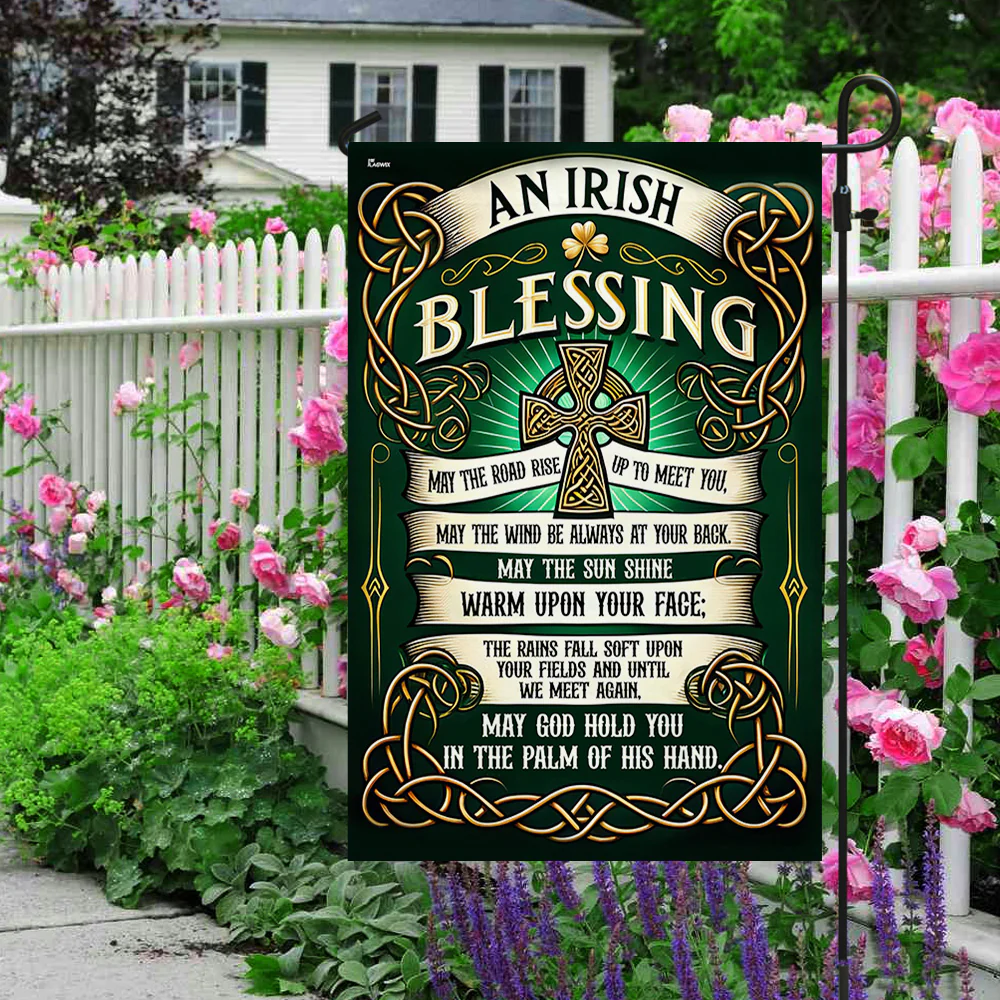 Bimipi  Irish Blessing St Patrick's Day Flag