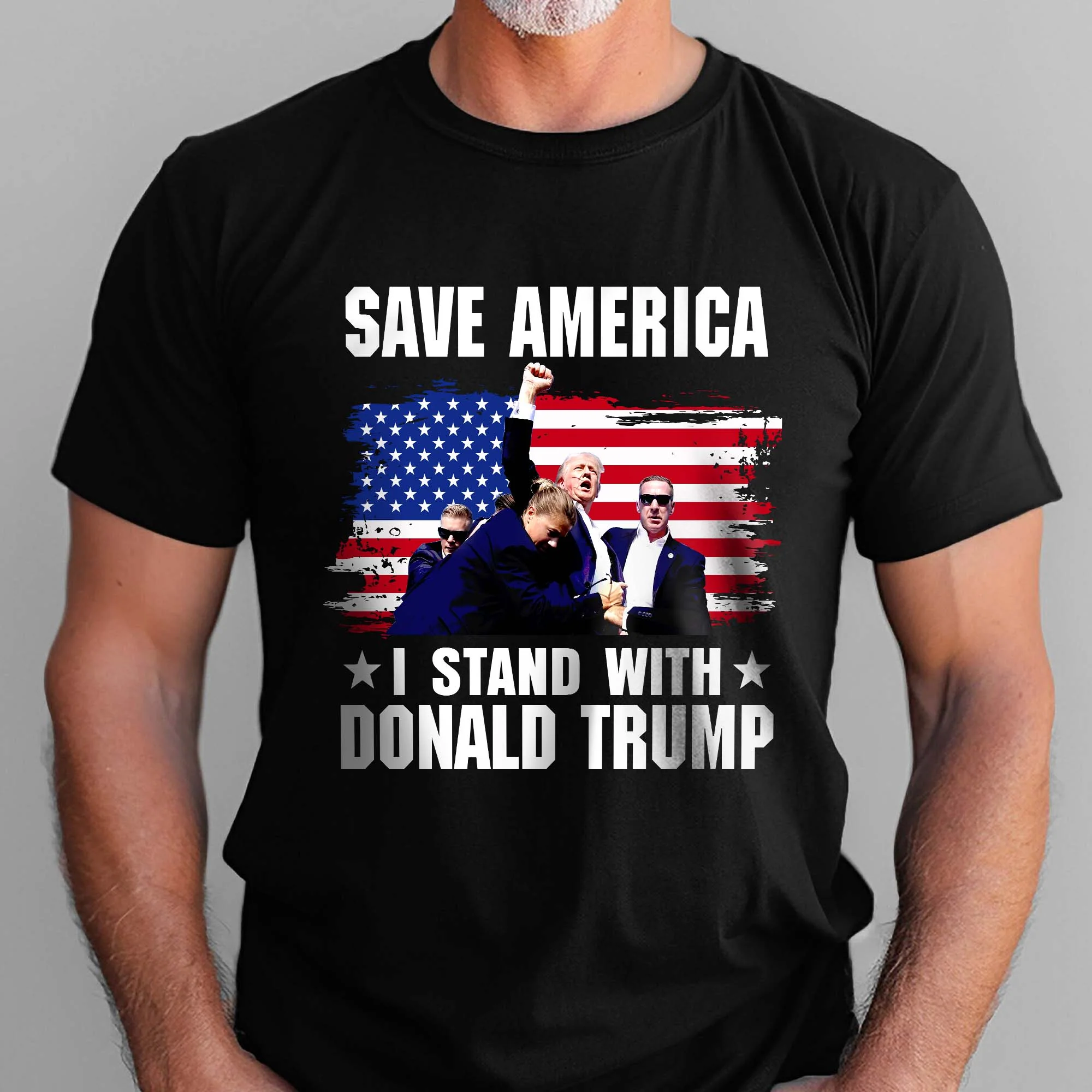 Trump Shirt Trump Shooting Save America I Stand With Donald Trump T-Shirt