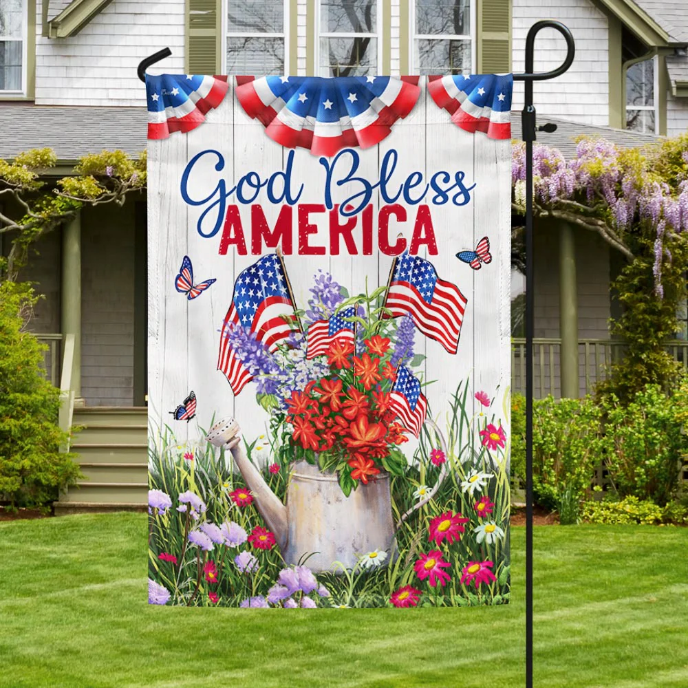 Bimipi American Flag - God Bless America 4th of july Patriotic Flag