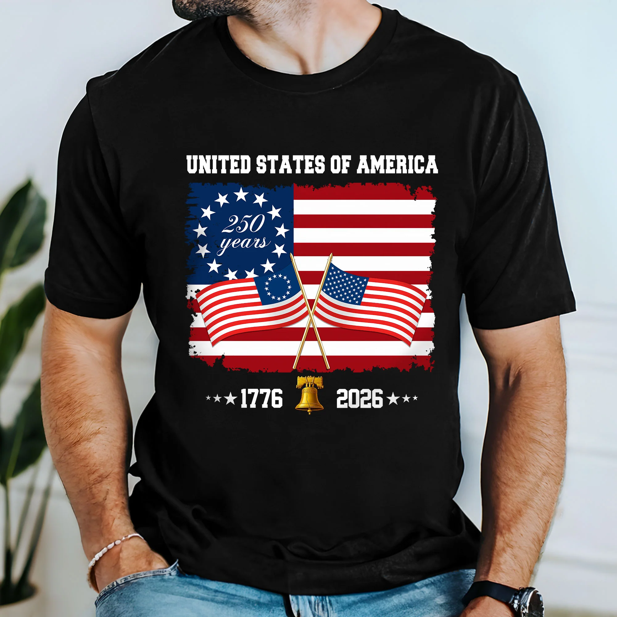 United States of America T-shirt | Patriotic 250th Anniversary Shirt