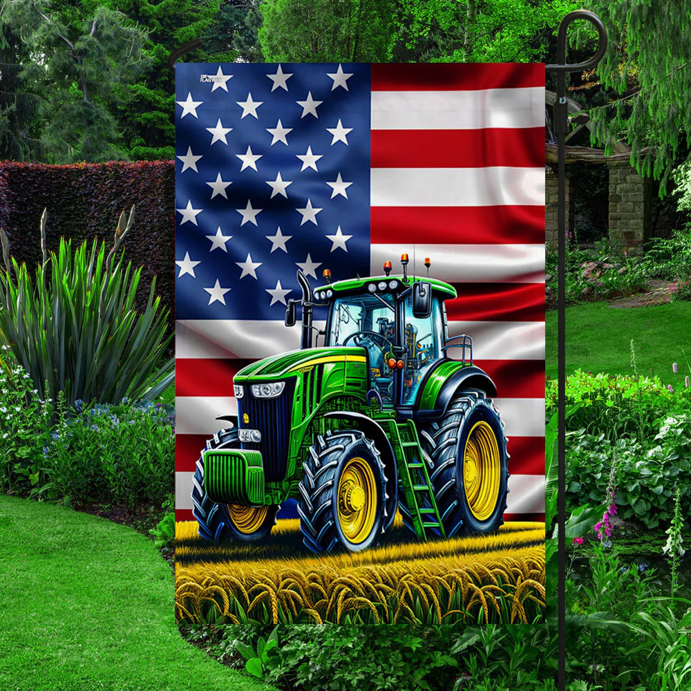 Farm Tractor American Flag TPT1600Fv1