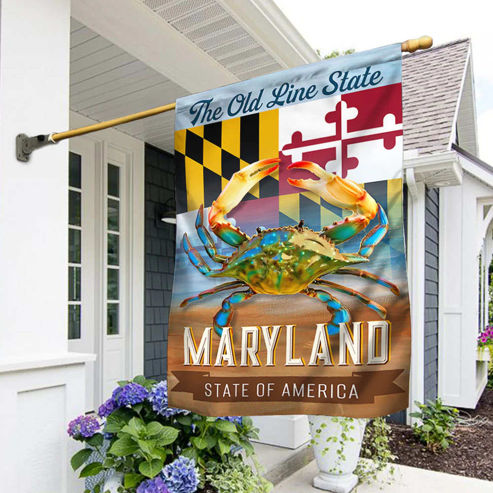 Maryland Flag The Old Line State