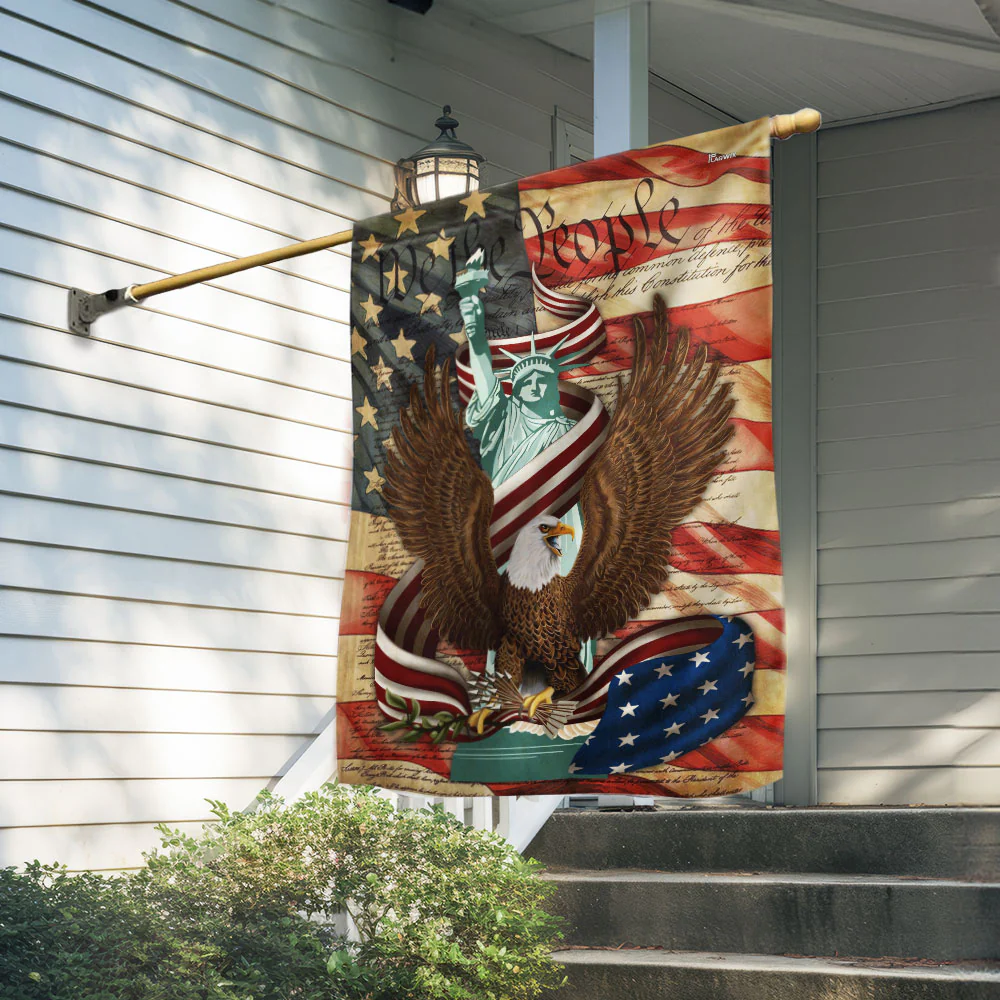 Bimipi American Flag - 4th of july Independence Day We The People American Flag