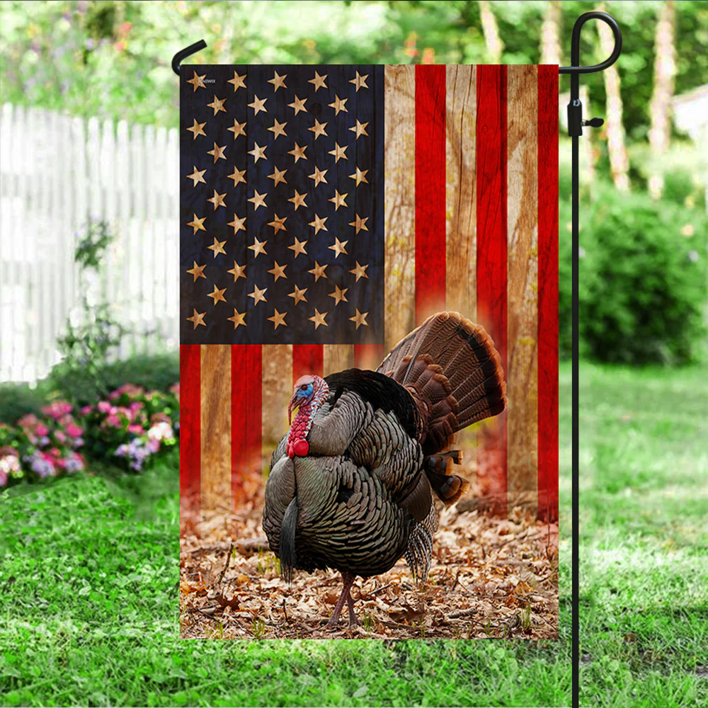 Turkey Flag Turkey Hunting American Flag