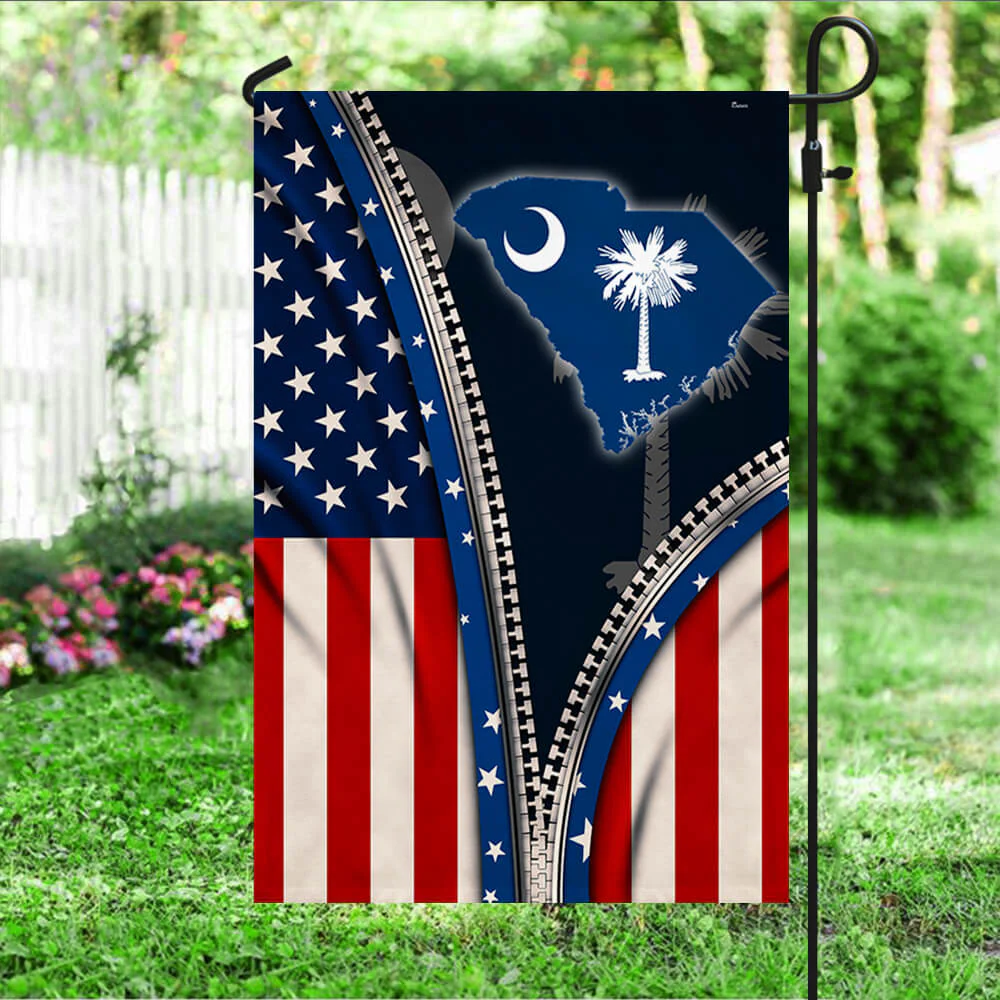South Carolina Flag State Of Mind ANT218Fv1