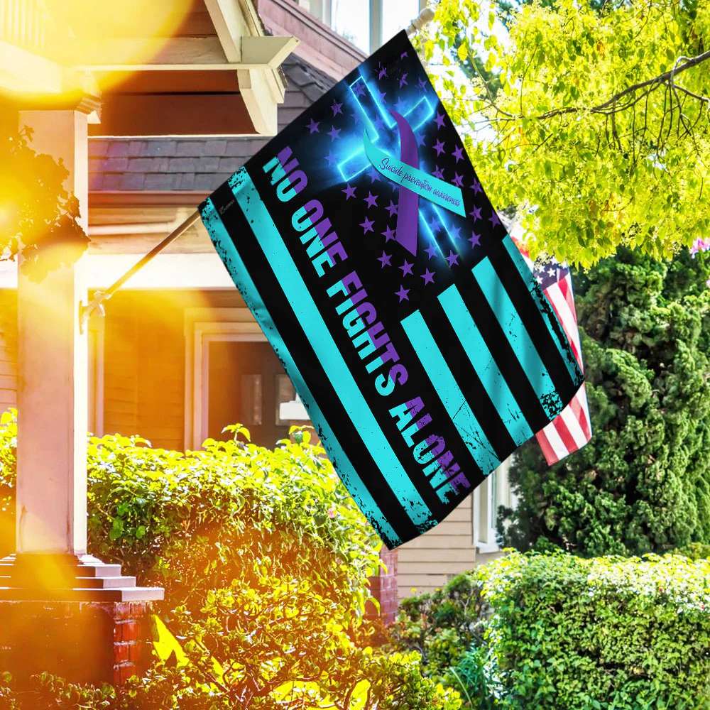 Suicide Awareness American Flag