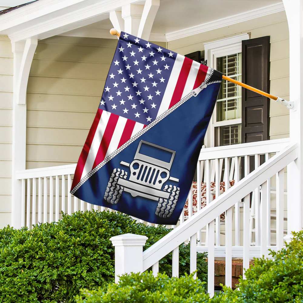 Jeep American Flag