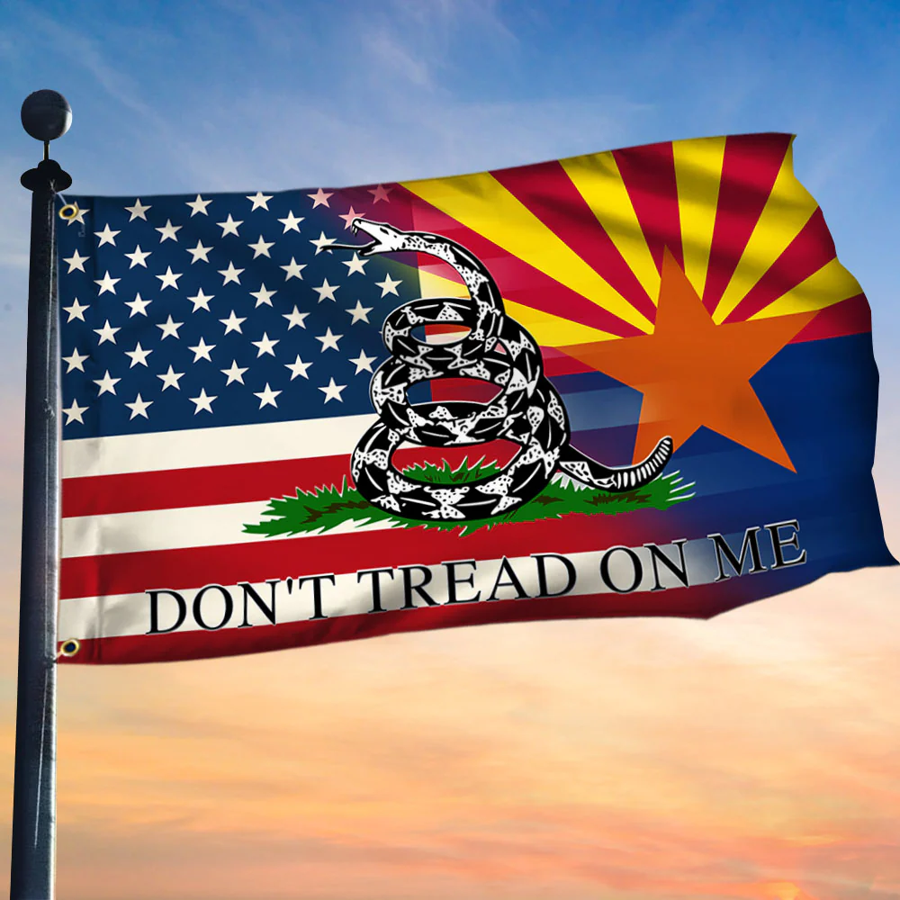 Arizona Gadsden Don’t Tread on Me Grommet Flag