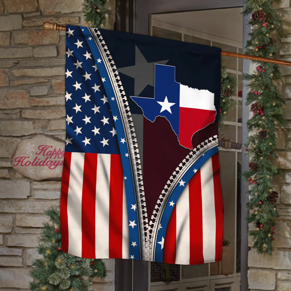 Texas Flag State Of Mind States Flag 3-Day Shipping