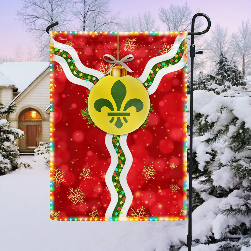 St. Louis Missouri State Christmas Flag