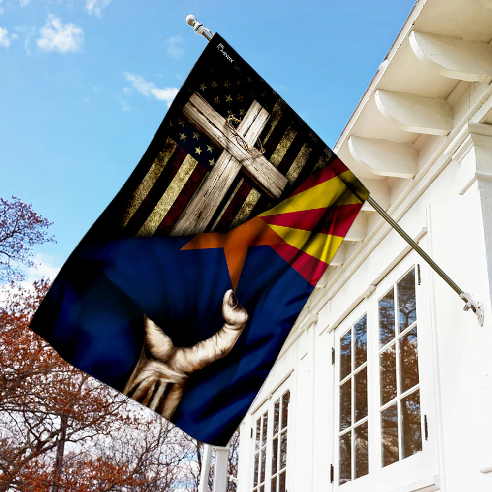 Christian Cross - Arizona Flag
