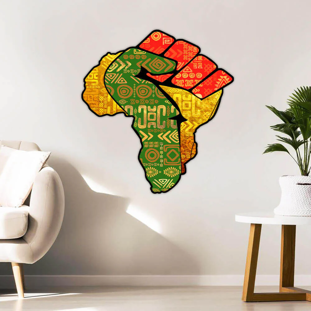 Black History Month Hanging Metal Sign