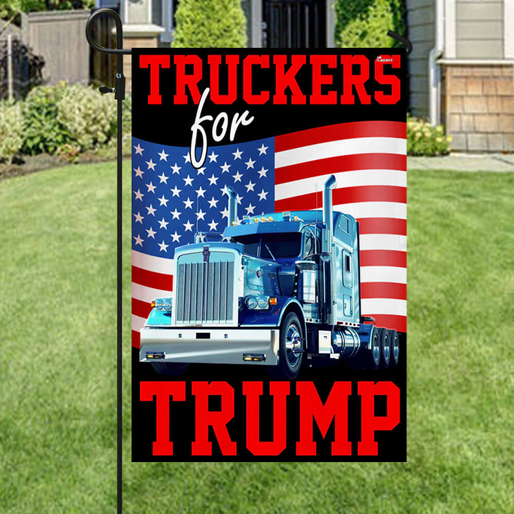 Bimipi Truckers For Trump American Flag